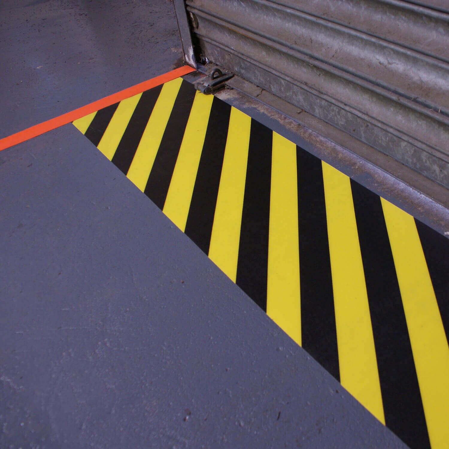 H6903 PermaRoute Garage Application Black Yellow Hazard Web